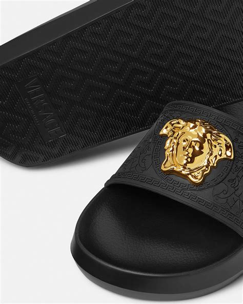 versace slides women saks fifth